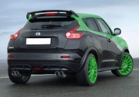 Autostyle zadn� spoiler k�ilt nad okno GT-Style Nissan Juke -- od roku v�roby 2010-